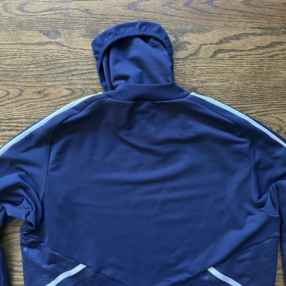 Adidas Mens Condivo 22 Pro Soccer Training Top COLD.RDY Navy Blue HA6253